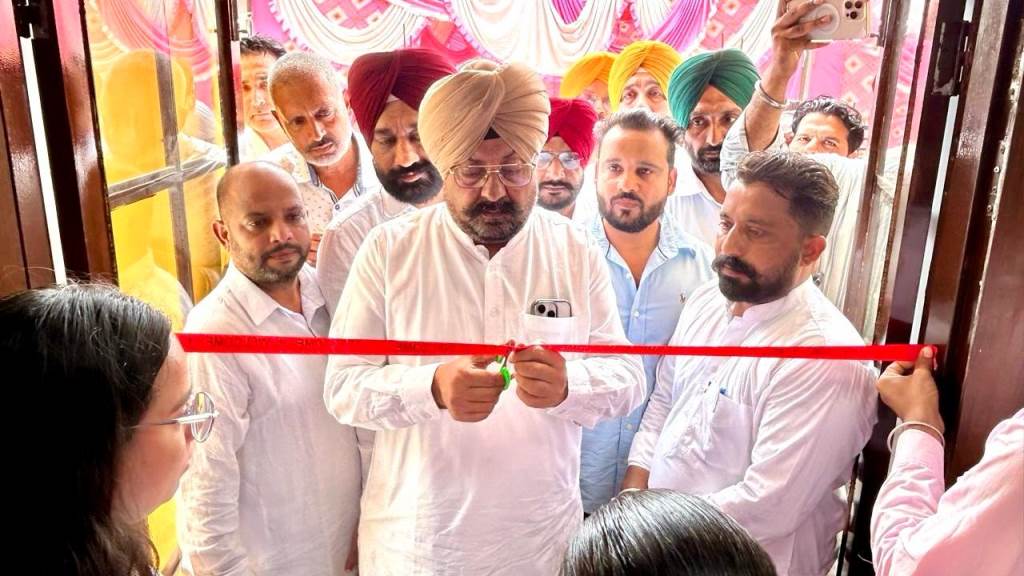 Chairman Dalvir Singh Dhillon Inaugurates Aam Aadmi Clinics at Bamal and Dugni
